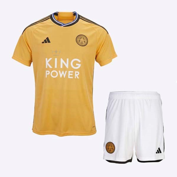 Camiseta Leicester City Tercera Equipación Niño 2023/2024